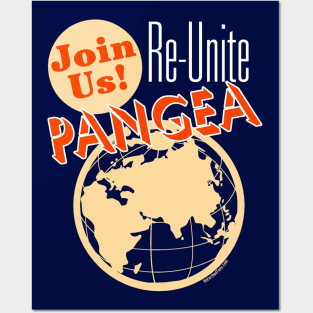 Reunite Pangea Posters and Art